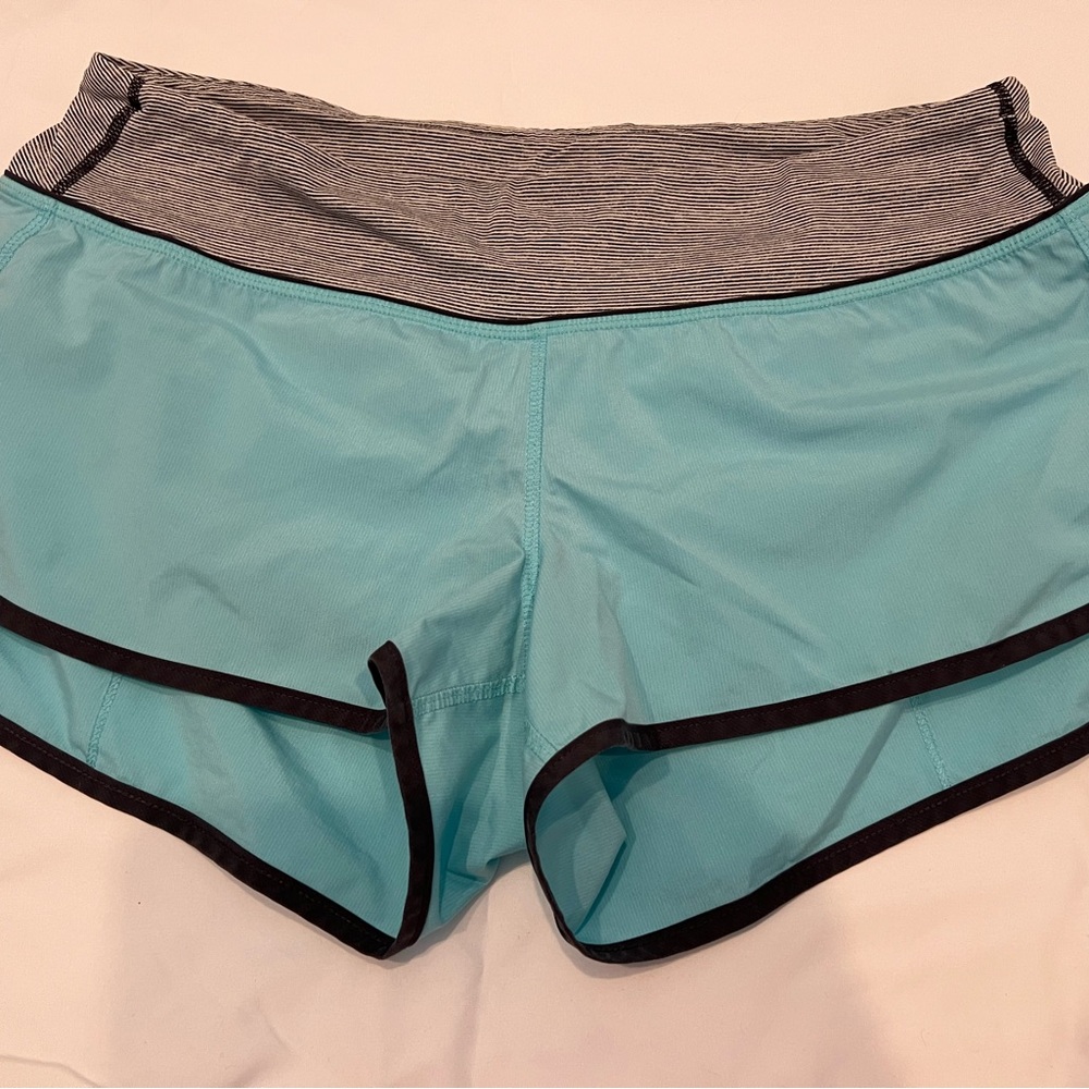 Women's Lululemon Speed Up Aqua Running Shorts
